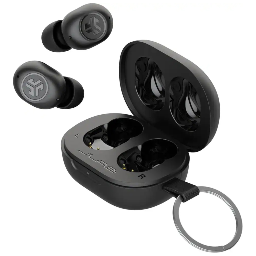 JLab JBuds Mini Tones Auriculares Inalámbricos Compactos Neutros | IP55, Multipoint, Fast Pair, ENC