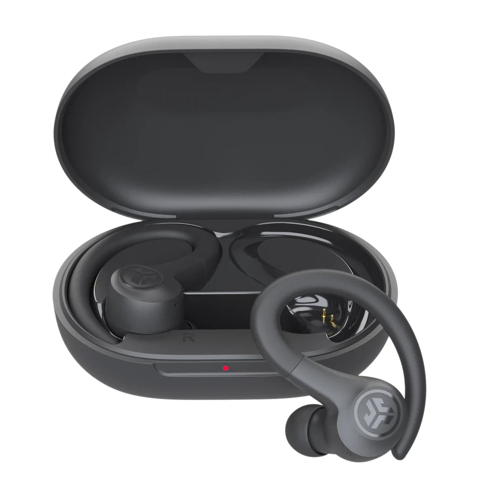 JLab Go Sport Auriculares Inalámbricos Deportivos | IP55, 35h Batería, App Personalizable