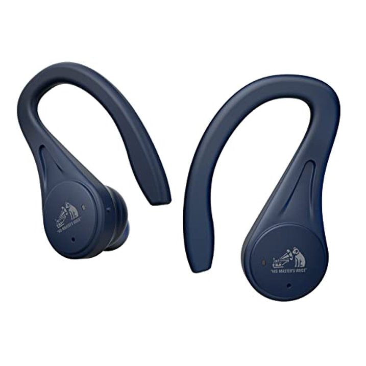 JVC HA-EC25T Auriculares Inalámbricos Deportivos con Gancho | IPX5, 30h Batería, Micrófono, Asistente de Voz