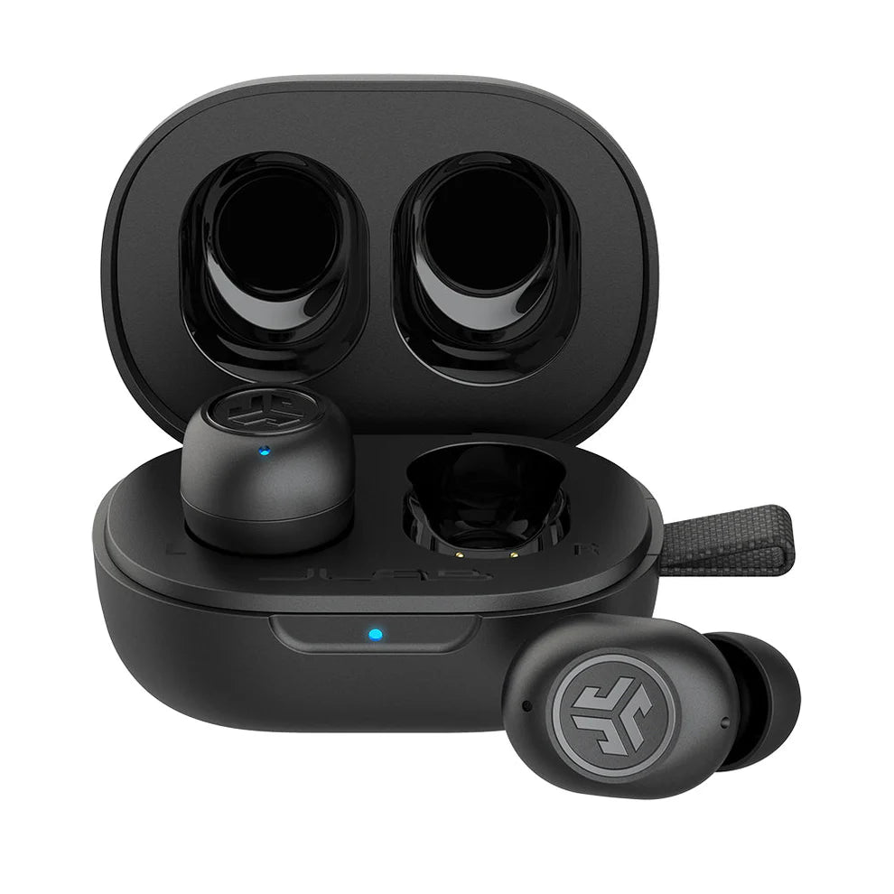 JLab JBuds Mini Auriculares Inalámbricos Compactos | IP55, Multipoint, Fast Pair, ENC