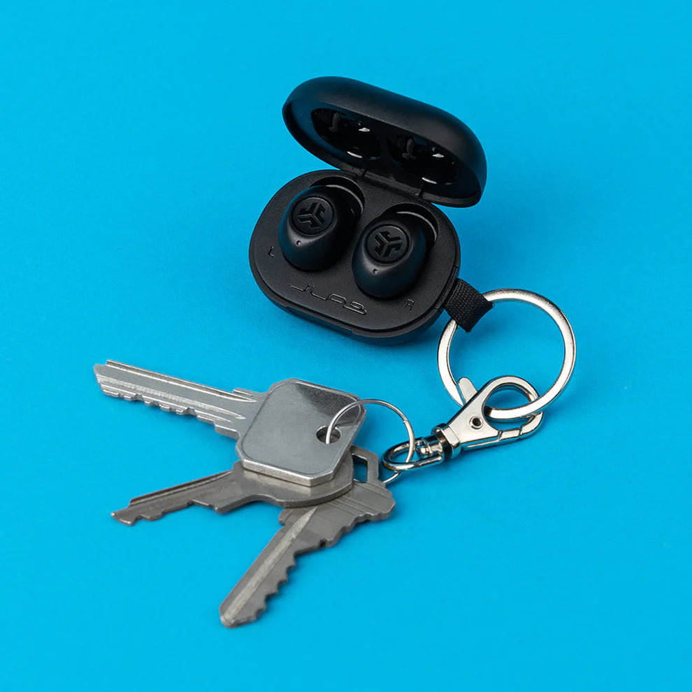 JLab JBuds Mini Auriculares Inalámbricos Compactos | IP55, Multipoint, Fast Pair, ENC