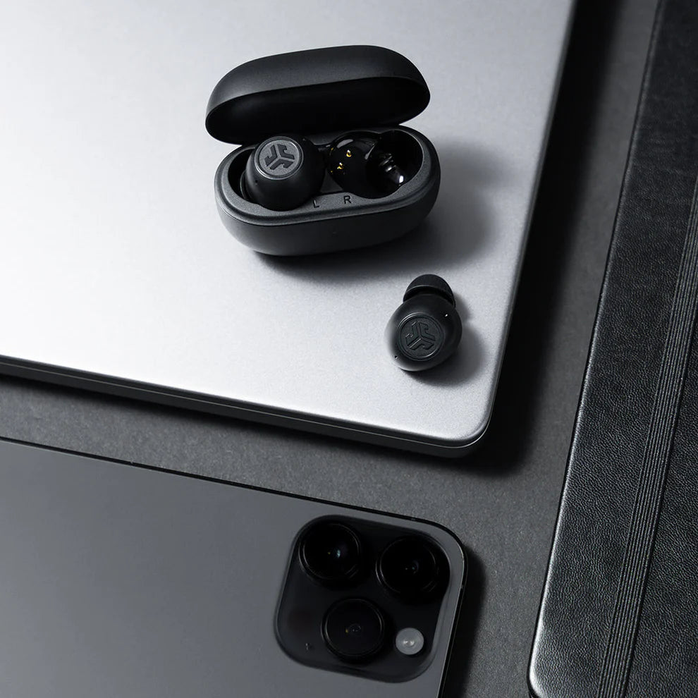 JLab GO POP ANC True Wireless Earbuds | Bluetooth, Estuche de carga
