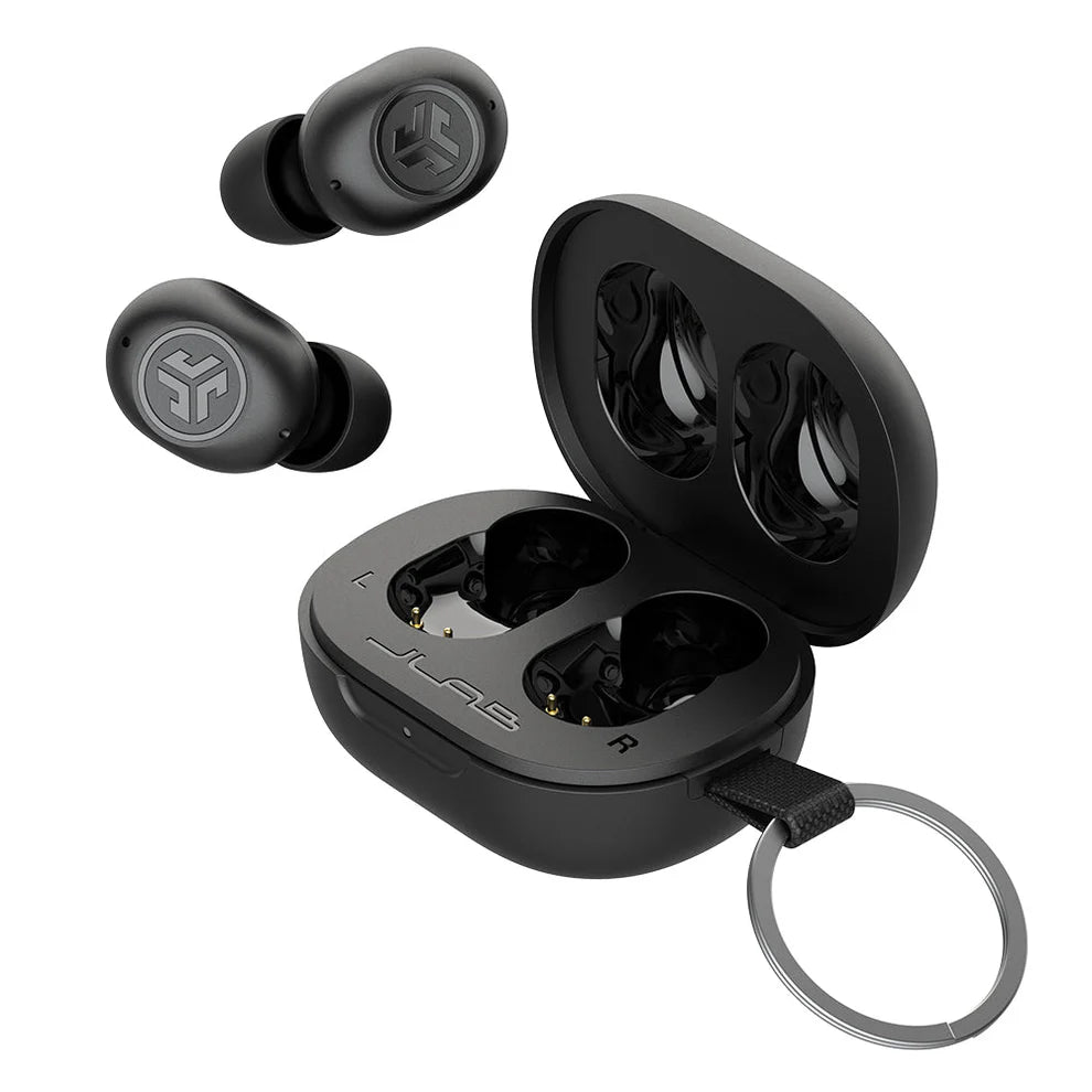 JLab JBuds Mini Auriculares Inalámbricos Compactos | IP55, Multipoint, Fast Pair, ENC