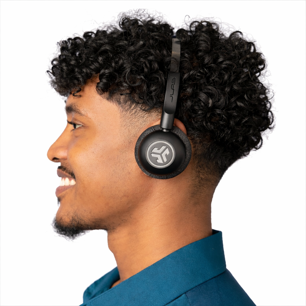 JLab Go Work Pop Headset Inalámbrico | Bluetooth, Micrófono integrado