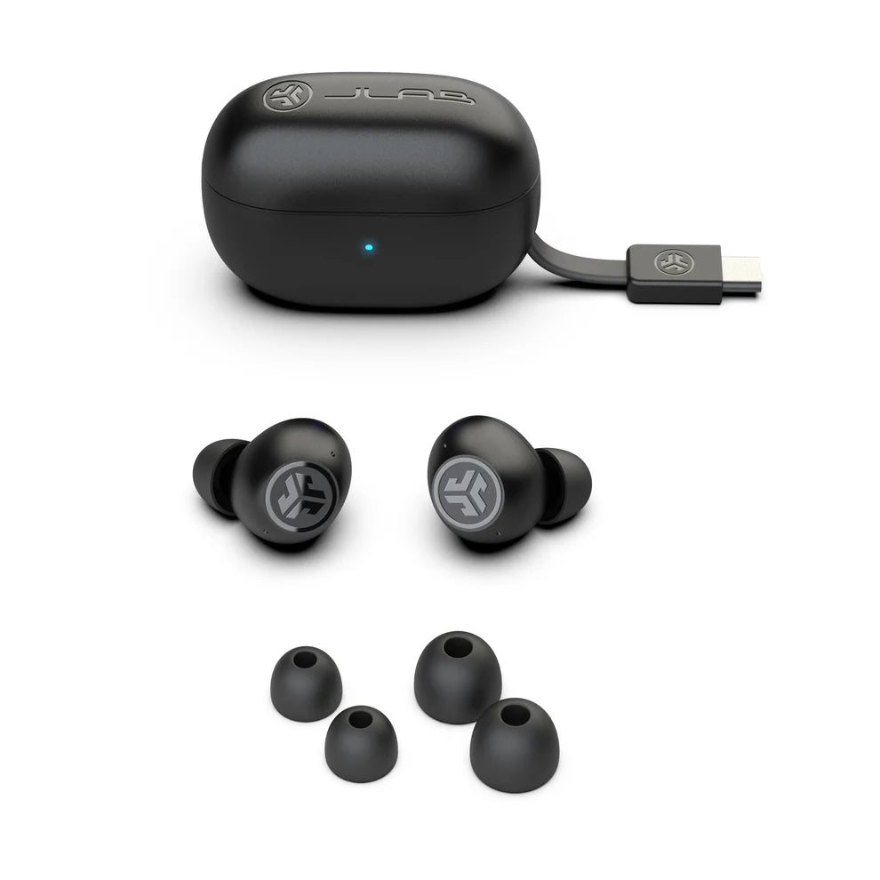 JLab GO POP ANC True Wireless Earbuds | Bluetooth, Estuche de carga