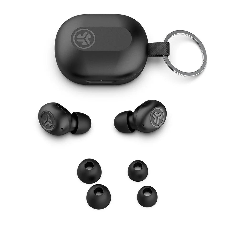 JLab JBuds Mini Auriculares Inalámbricos Compactos | IP55, Multipoint, Fast Pair, ENC
