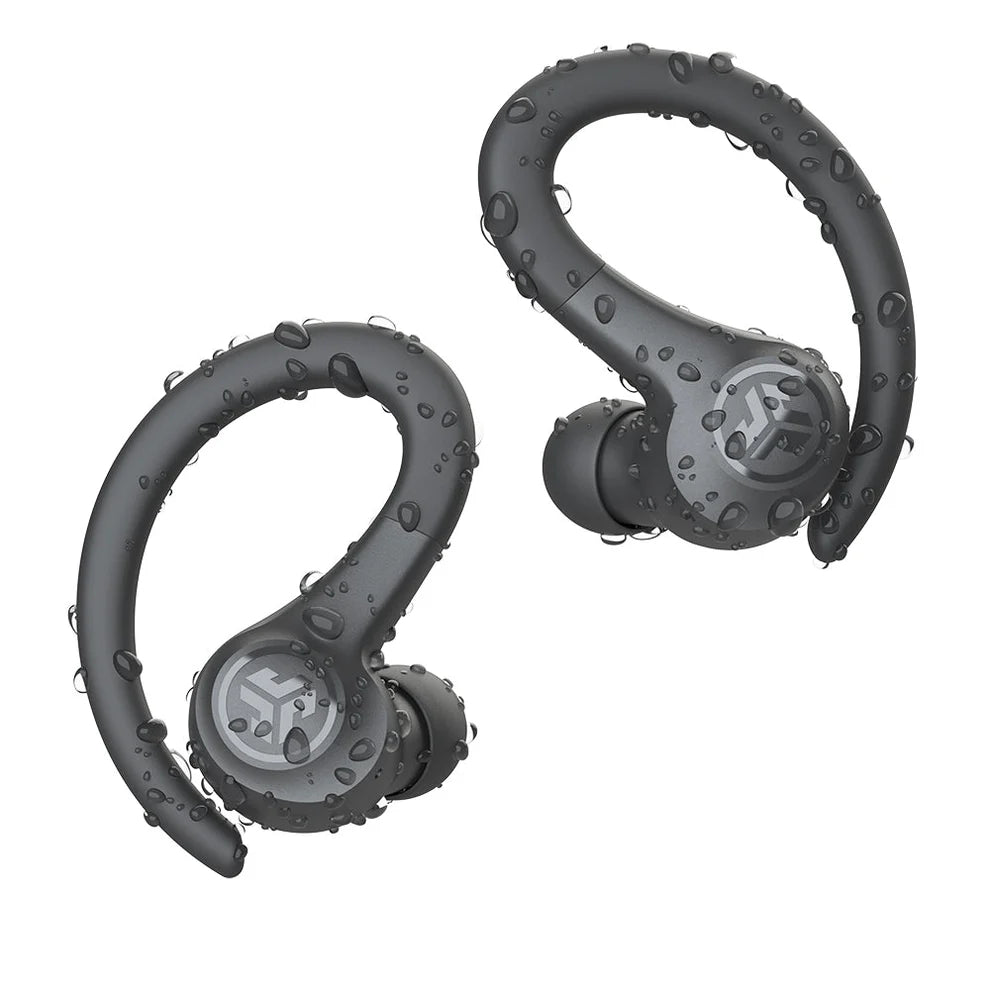 JLab Go Sport Auriculares Inalámbricos Deportivos | IP55, 35h Batería, App Personalizable