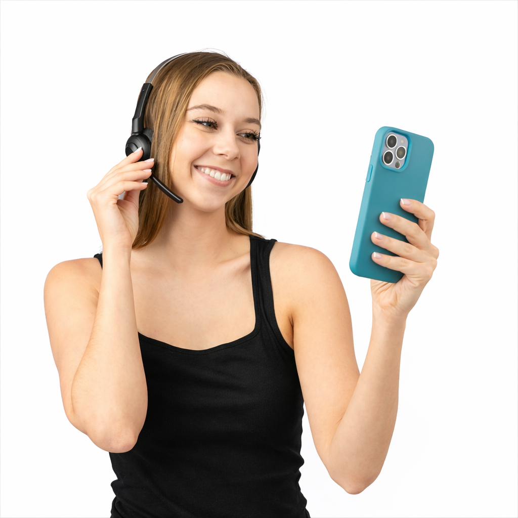JLab Go Work Pop Headset Inalámbrico | Bluetooth, Micrófono integrado